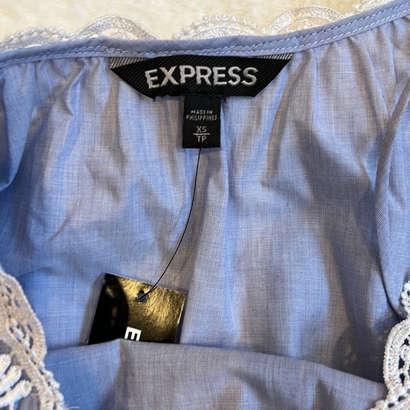 Express spaghetti strap lace top - Picture 4 of 9